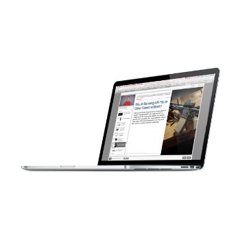 A laptop displaying a page of the online course