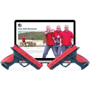 USCCA LaserTRAIN Instructor Course: eLearning + 2 SIRT 107 Pro Pistols
