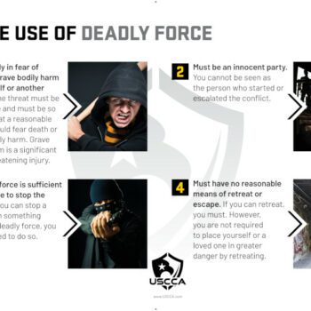 The Use Of Deadly Force Poster