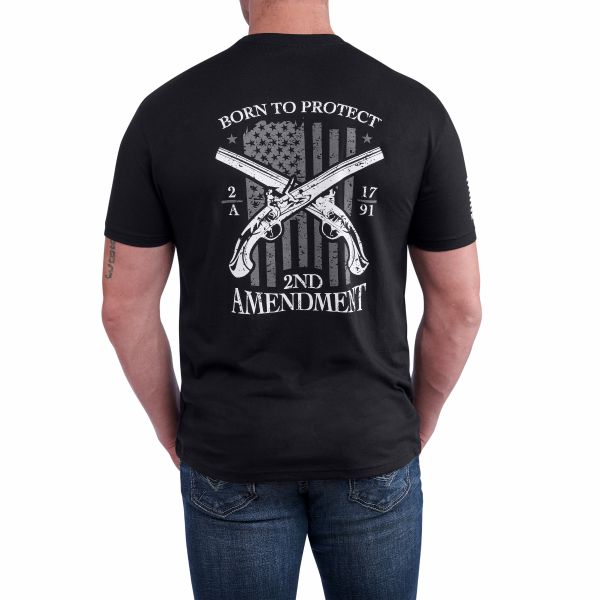 uscca born to protect 2a tee