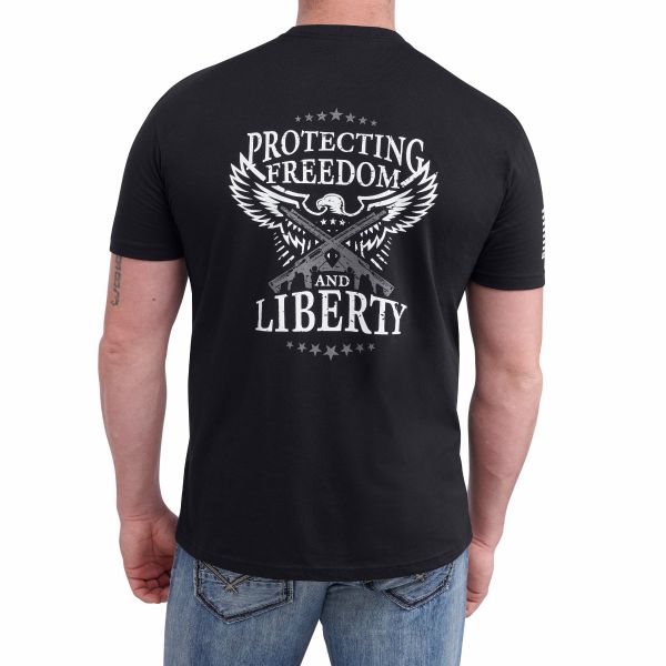 USCCA Men's Protecting Freedom & Liberty T-Shirt - USCCA Store