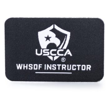 USCCA WHSDF Instructor Patch