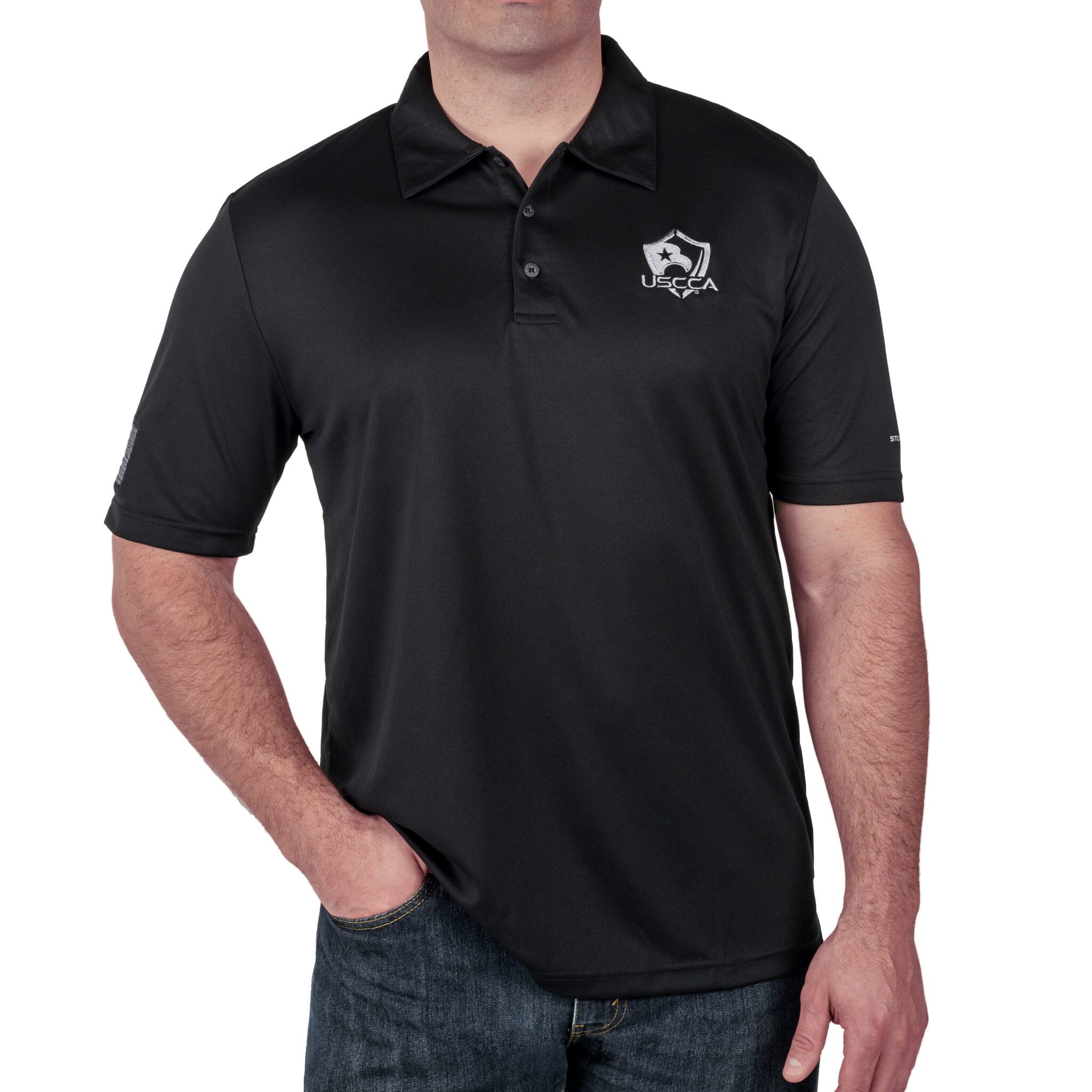 USCCA Men s Performance Logo Polo USCCA Store