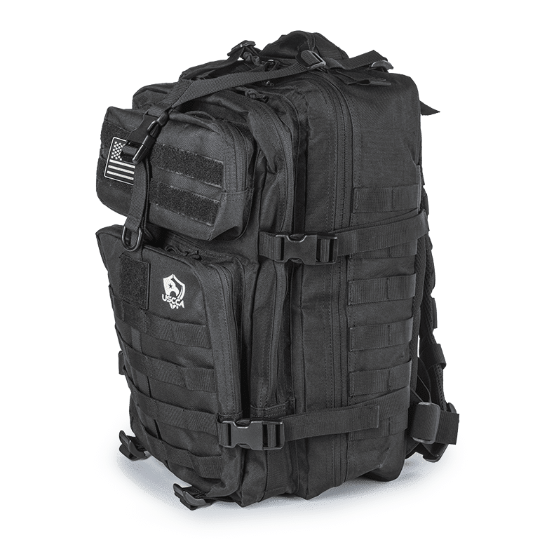 uscca tactical backpack with flag