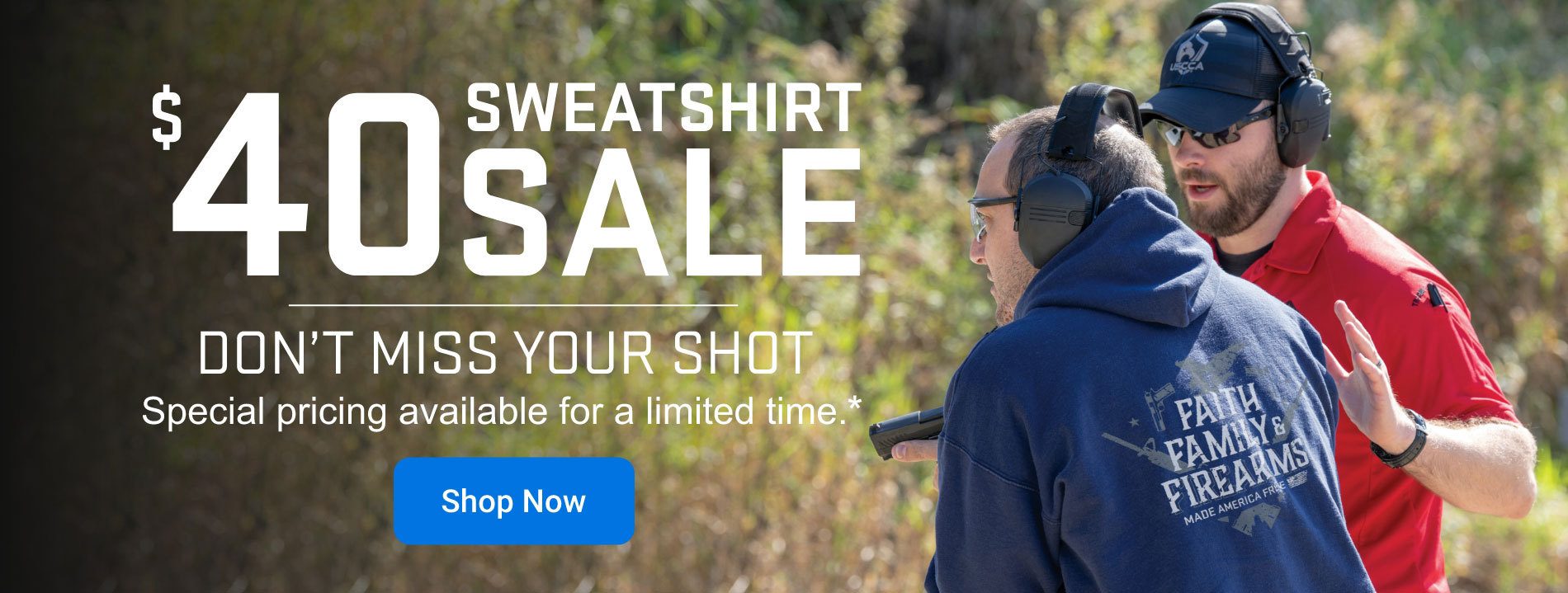 $40 Sweatshirt Sale