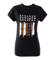 USCCA Women’s Flag Sparkle T-Shirt