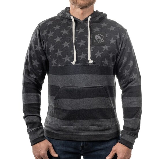USCCA Black Stars and Stripes Hoodie