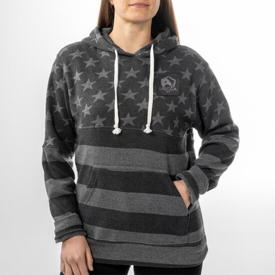 USCCA Black Stars and Stripes Hoodie