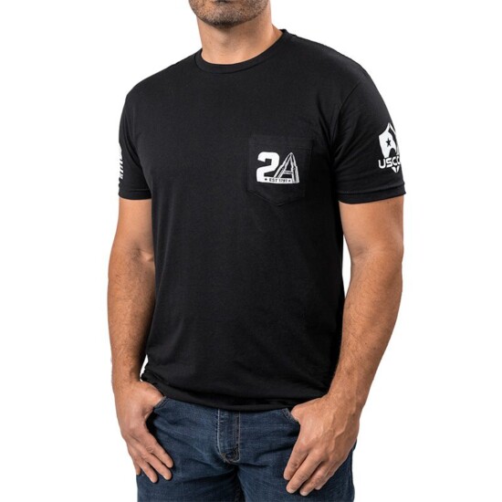 USCCA Men's 2A Pocket T-Shirt