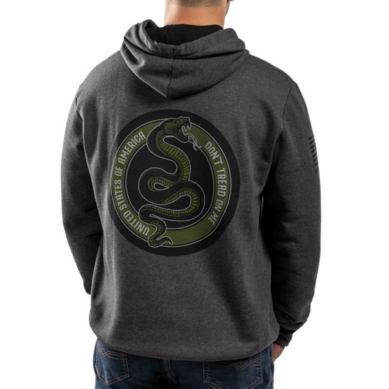 USCCA Men's Don't Tread On Me Circle Back Hoodie