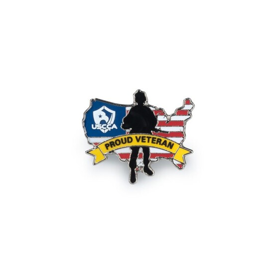 Proud Veteran Pin