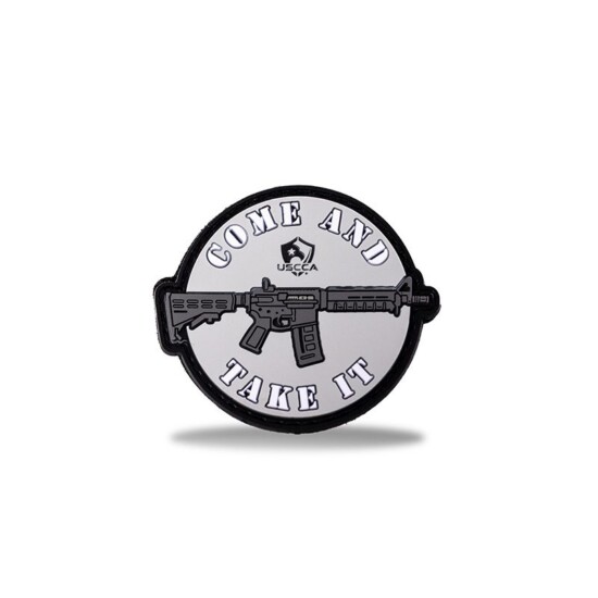 USCCA Come and Take It AR PVC Patch
