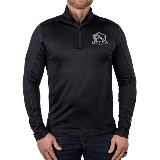 USCCA Cowl Neck Colorblock Pullover