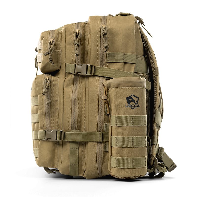 https://store.usconcealedcarry.com/wp-content/uploads/2023/03/uscca-tactical-water-bottle-pouch-khaki-front-on-backpack.jpg