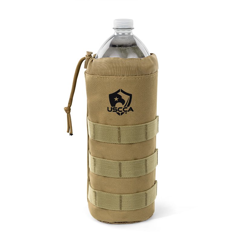 Orca Tactical MOLLE H2O Water Bottle Pouch - Black – Orca Tactical