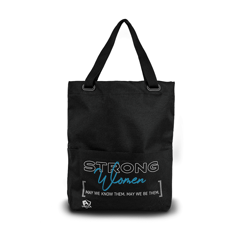 strong women tote