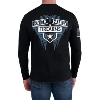 USCCA Men's Faith, Family & Firearms Star Long Sleeve T-Shirt