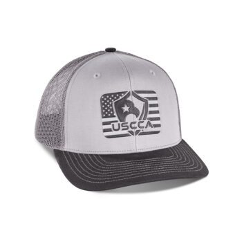 USCCA Split Logo Flag Mesh Back Hat