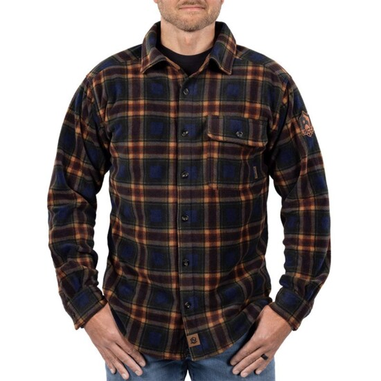 USCCA Men's Fleece Shirt Jacket