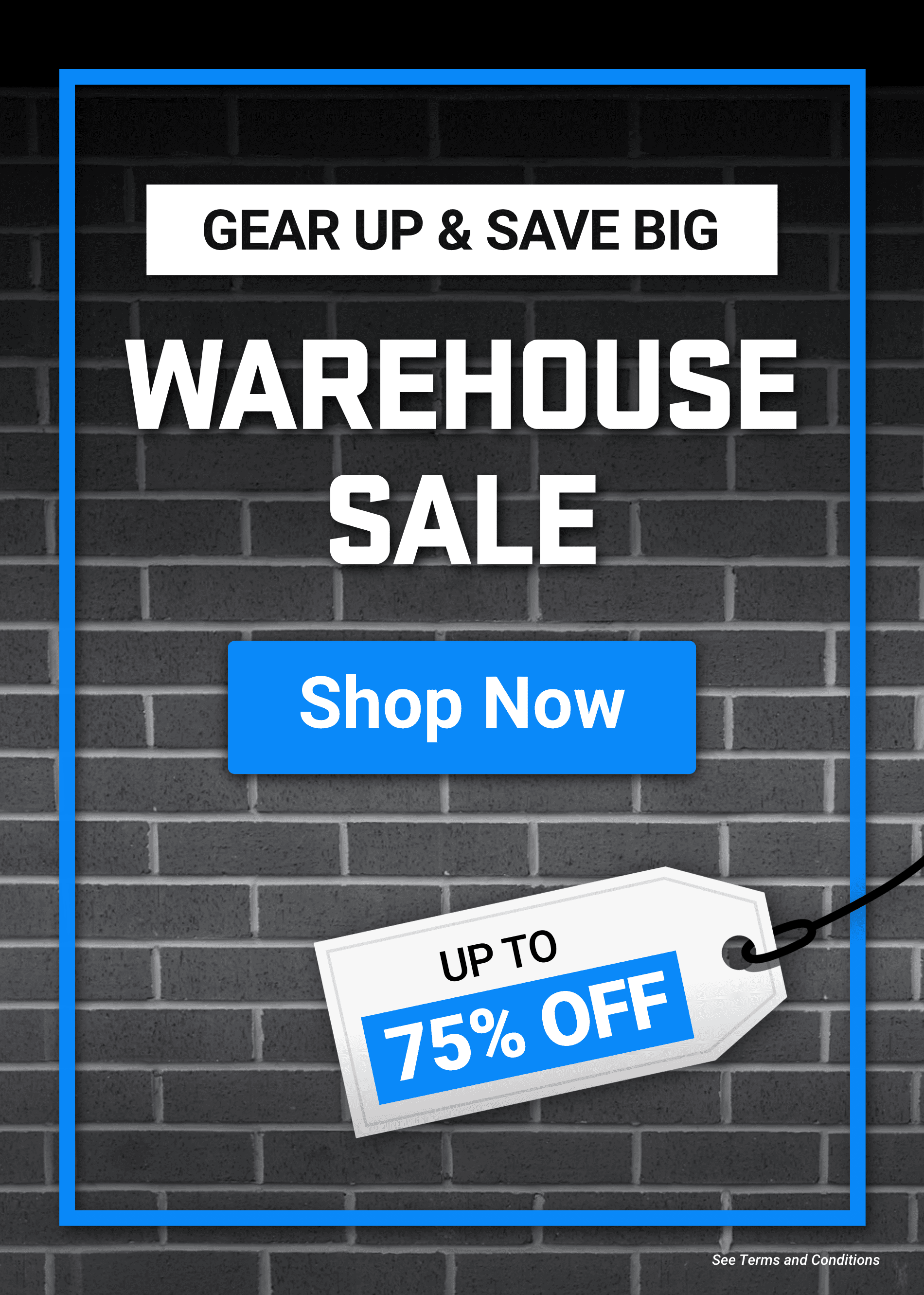 HUGE Warehouse Clearance: Up to 75% OFF on Selected Items