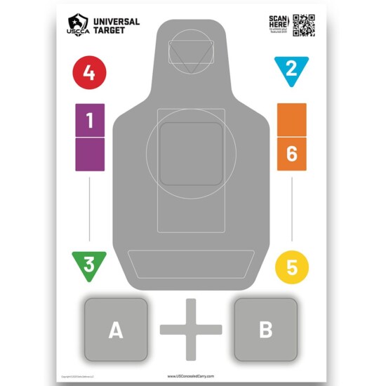 USCCA Universal Target