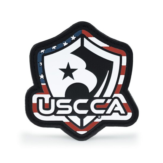 USCCA American Flag PVC Patch