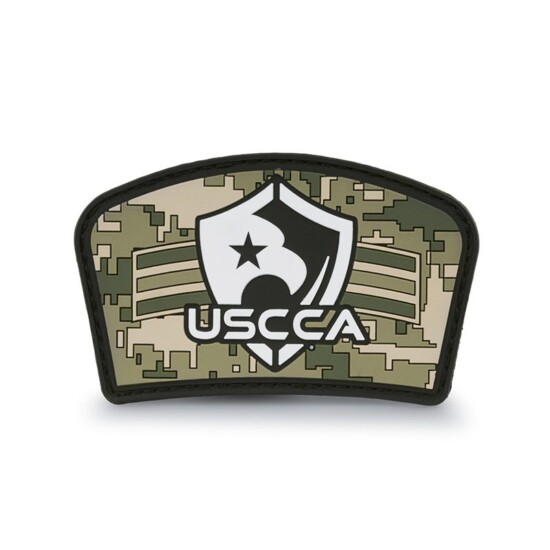 USCCA Digi Camo PVC Patch