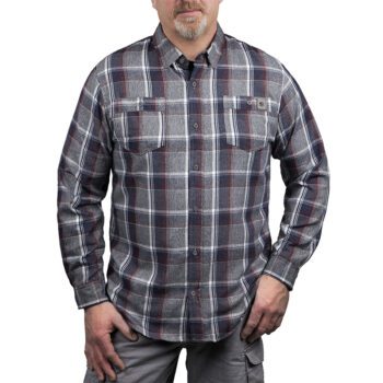 USCCA Plaid Flannel Work Shirt