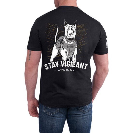 USCCA Men's Stay Vigilant T-Shirt