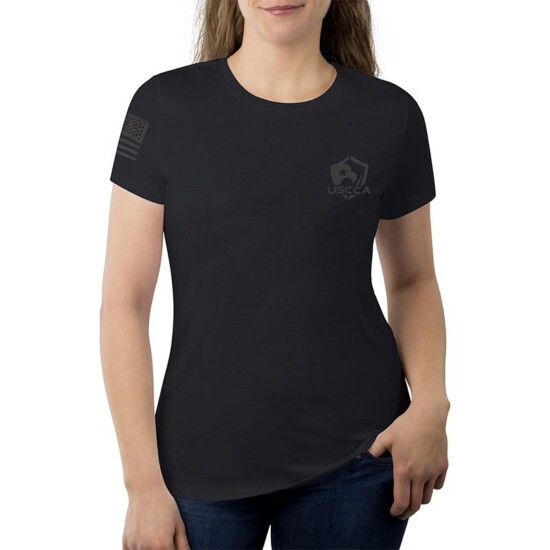 USCCA Women's Gray Man T-Shirt