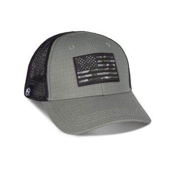 USCCA x Highland Tactical American Flag Camo Patch Hat