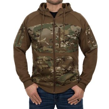 USCCA x Maxtacs Men's Tactical Hybrid Zip Up Hoodie