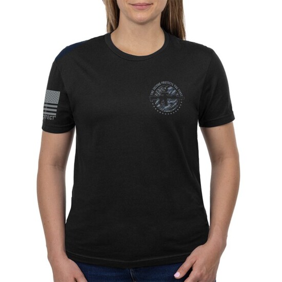 USCCA Second Protects Chest Graphic T-Shirt