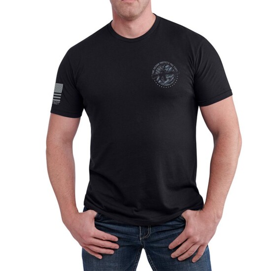 USCCA Second Protects Chest Graphic T-Shirt