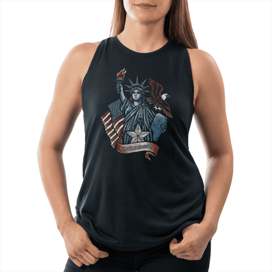 USCCA Women's Statue of Liberty Tank Top