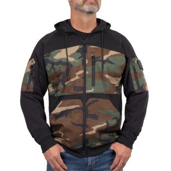 USCCA x Maxtacs Men's Concealed Carry Tactical Hybrid Hoodie