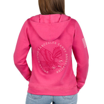 USCCA Women's Traditional Eagle Zip Up Hoodie