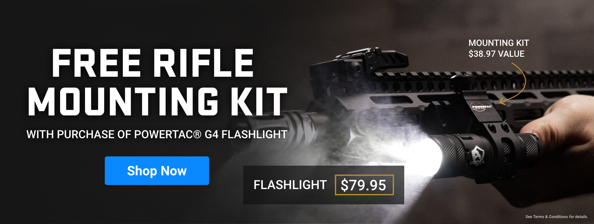 free powertac mounting kit