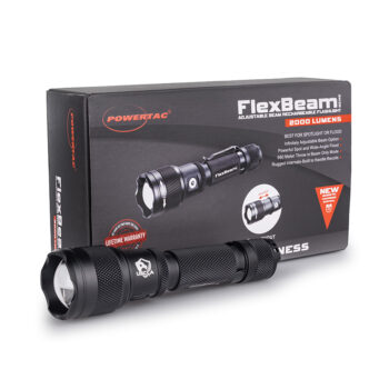 USCCA x Powertac Flex Beam Flashlight Gen 2