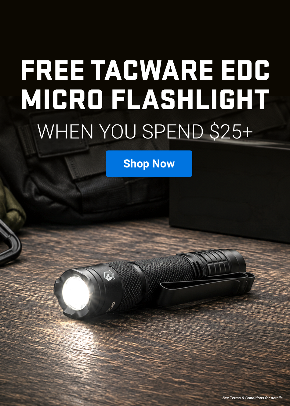 Flashlight promotion