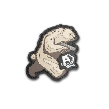 USCCA Armed Bear PVC Patch