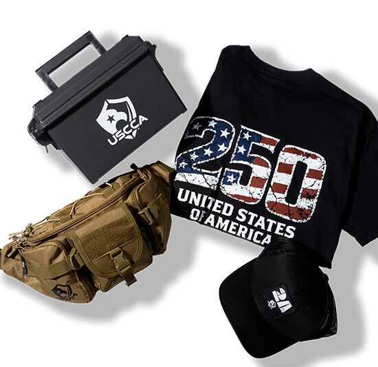 ammo can waist pack 2A Hat 250th t-shirt bundle